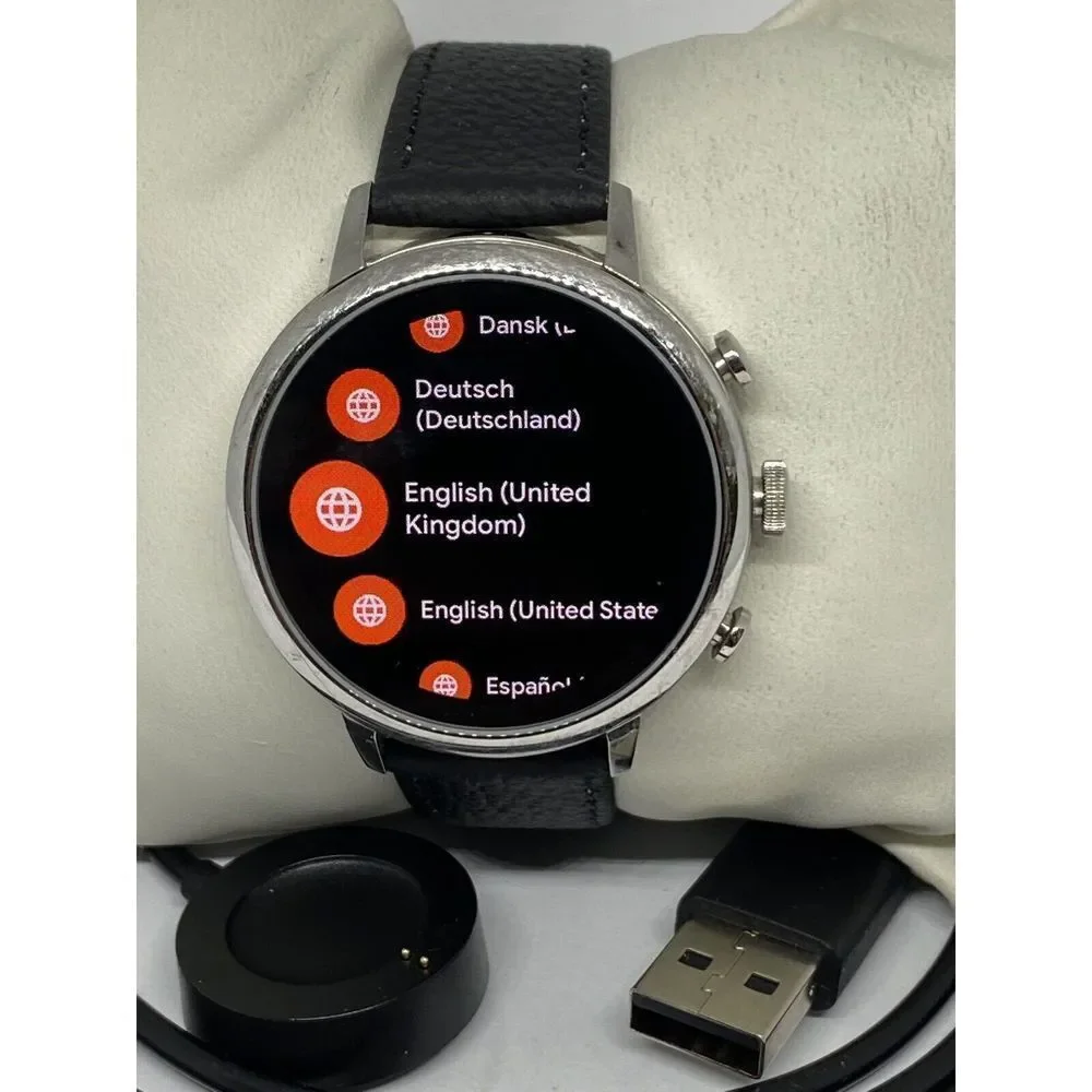 Fossil Gen 4 Authentic Digital Dial Smart Watch Custom Band FTW6017 DC429
